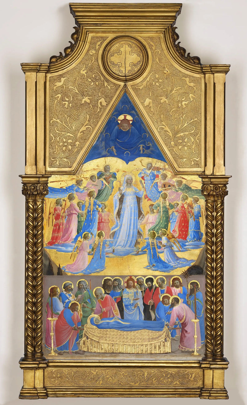Dormição e Assunção da Virgem - Fra Angelico