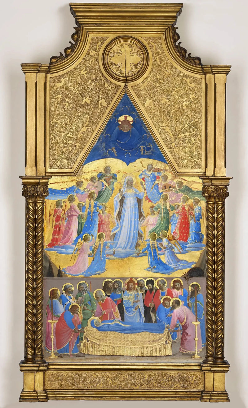 Dormição e Assunção da Virgem - Fra Angelico