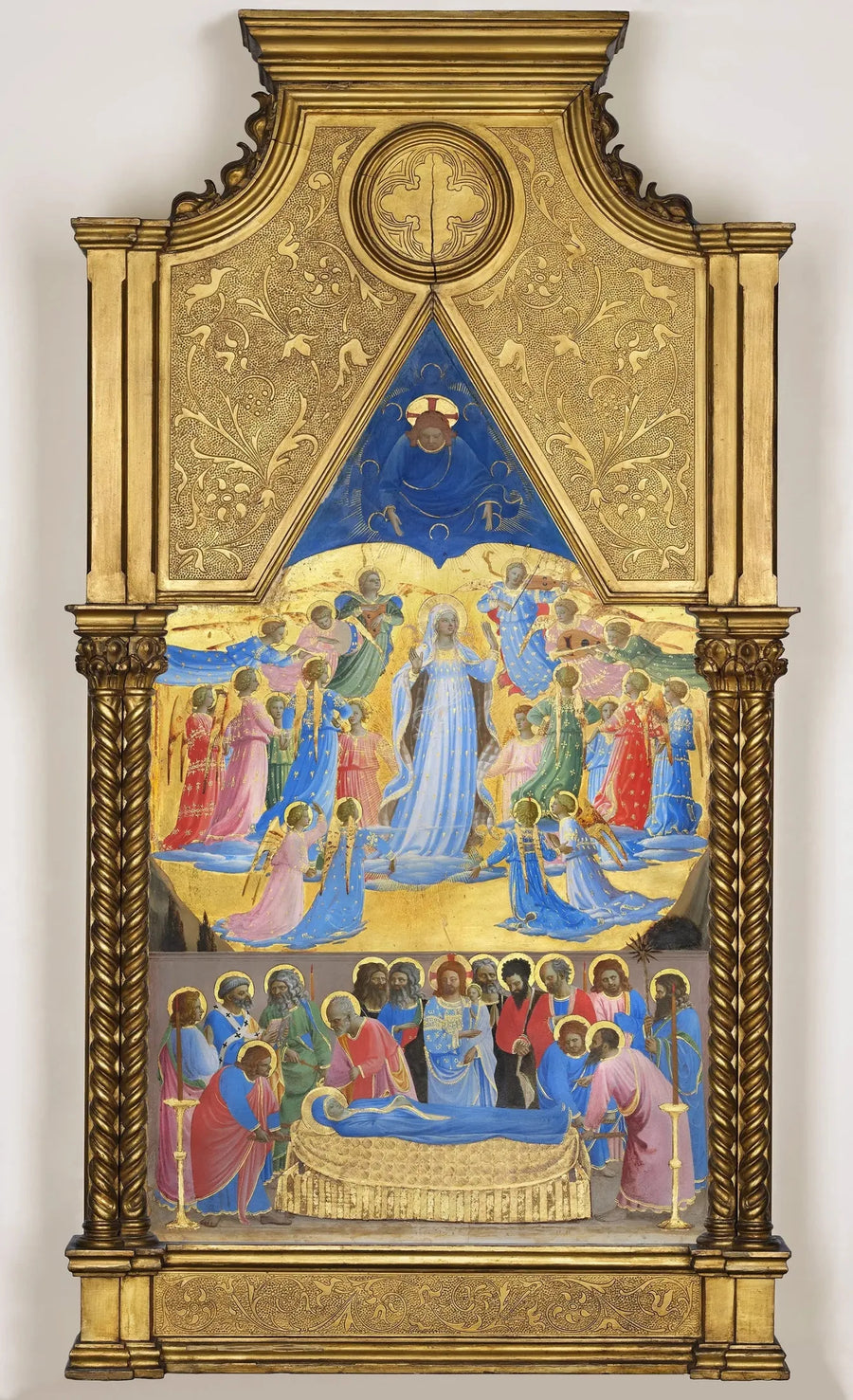Dormição e Assunção da Virgem - Fra Angelico