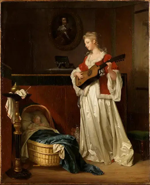 "Dors, meu filho" - Jean-Honoré Fragonard
