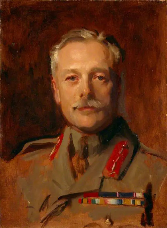 Douglas Haig, 1º conde Haig, 1861-1928. Soldado (estudo para um retrato na exposição 