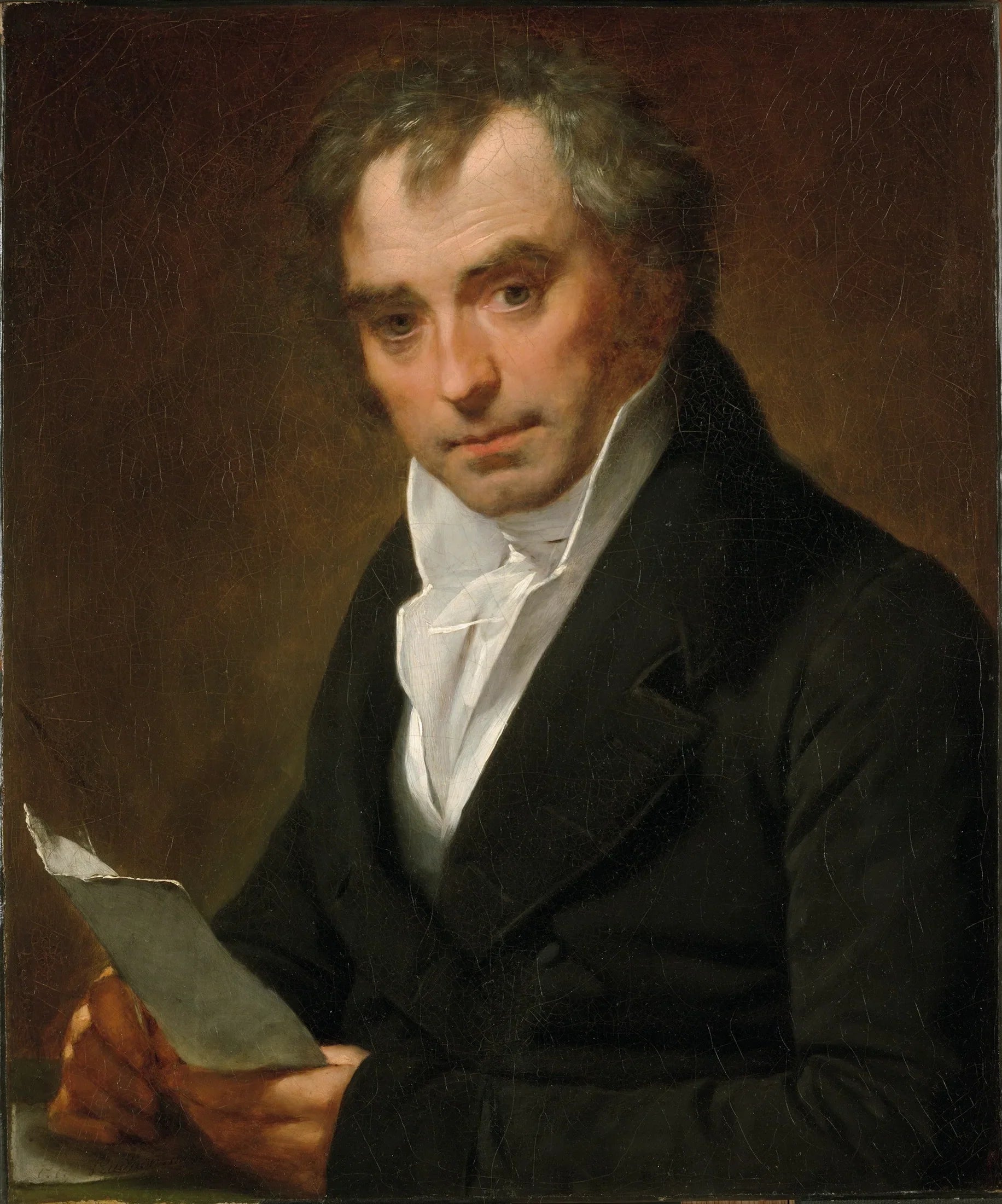 Dr. Thomas Dagoumer (1762-1833/1835) - Pierre-Paul Prud'hon image 1 tableau peint à l’huile sur toile