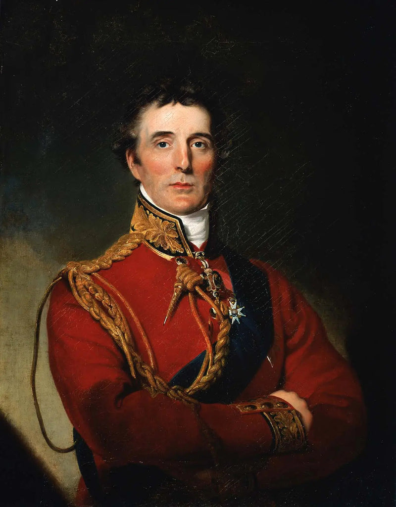 Duque de Wellington (cópia de Sir Thomas Lawrence) - Rembrandt Peale