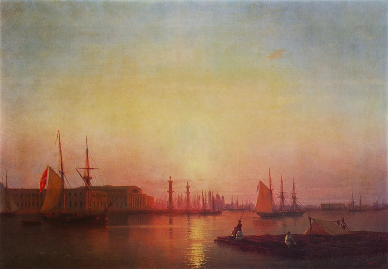 Troca de Petersburgo - Ivan Aivazovsky