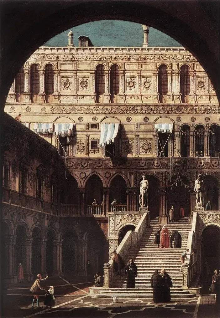 Escada dos Gigantes - Canaletto