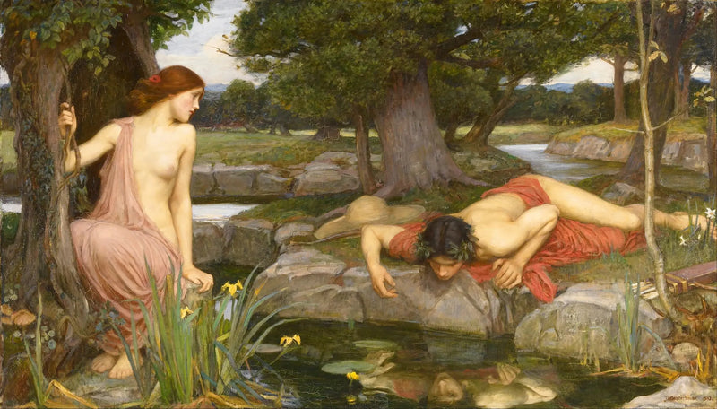 Écho e Narciso - John William Waterhouse