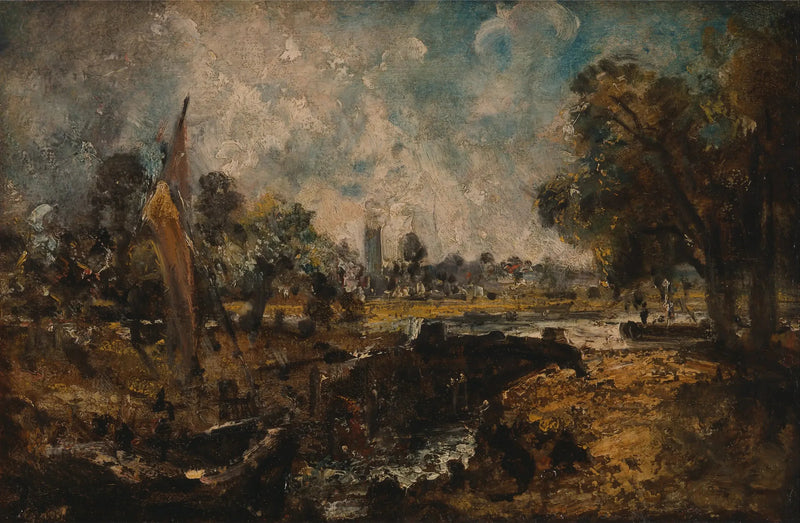 Eclusa de Dedham - John Constable