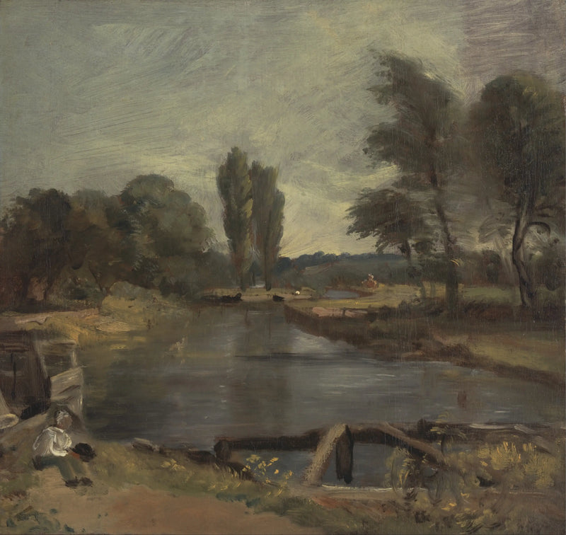 Eclusa de Flatford - John Constable