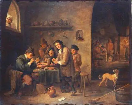 Escola dos Fumantes - David Teniers Júnior