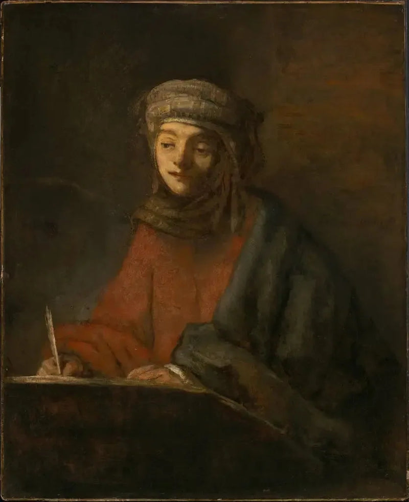 Escrita evangelista - Rembrandt