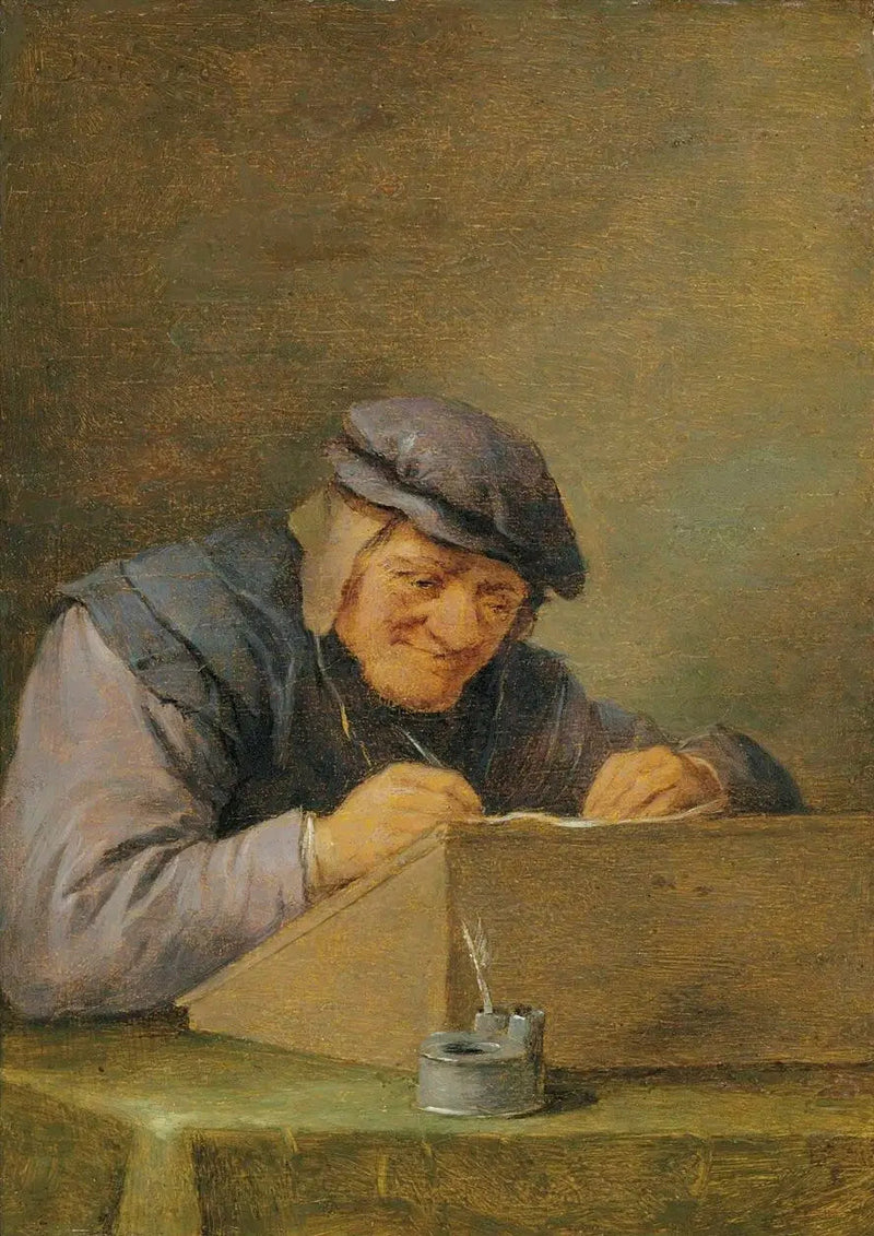 Escrita campestre - David Teniers o Jovem