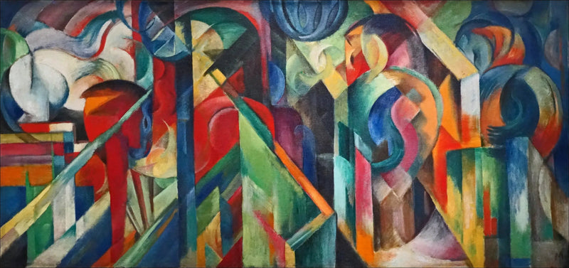 Estábulos - Franz Marc