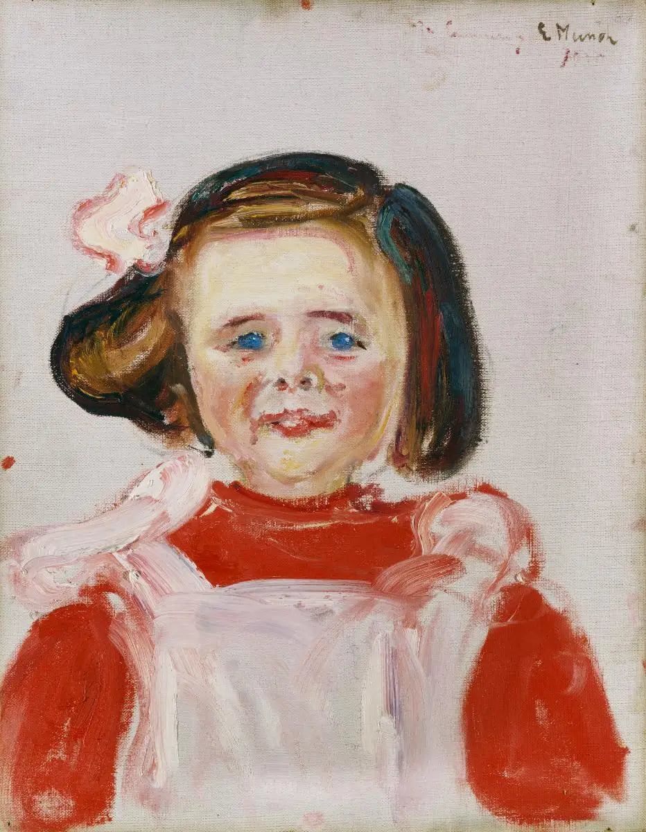 Reproduction du tableau « Edmute Esche - Edvard Munch » par Alpha Reproduction en peinture à l’huile