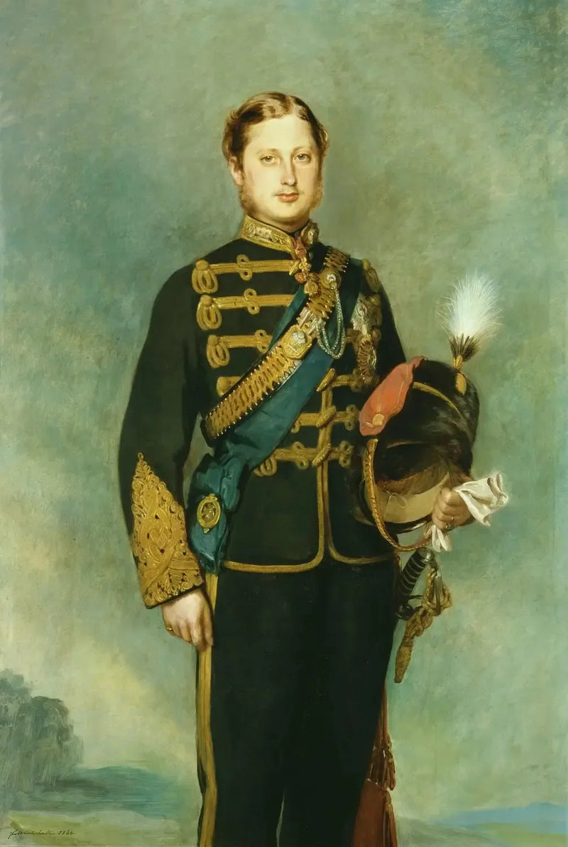 Eduardo VII (1841-1910) então príncipe de Gales - Franz Xaver Winterhalter