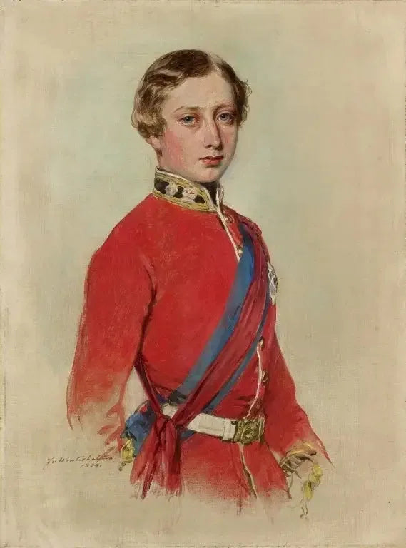 Eduardo VII (1841-1910) então príncipe de Gales - Franz Xaver Winterhalter
