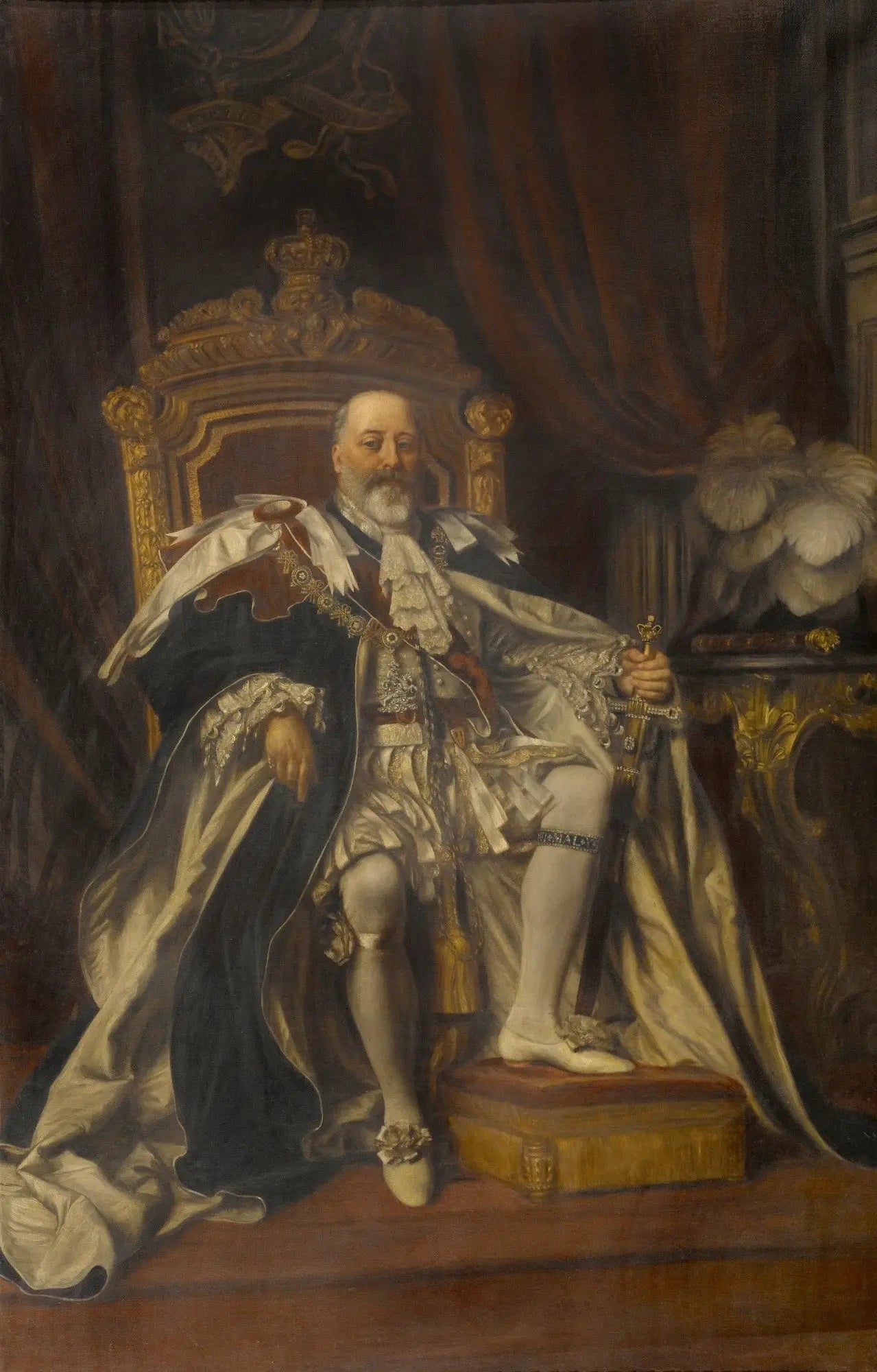Édouard VII (1841–1910) - Edward Poynter - Alpha Reproduction