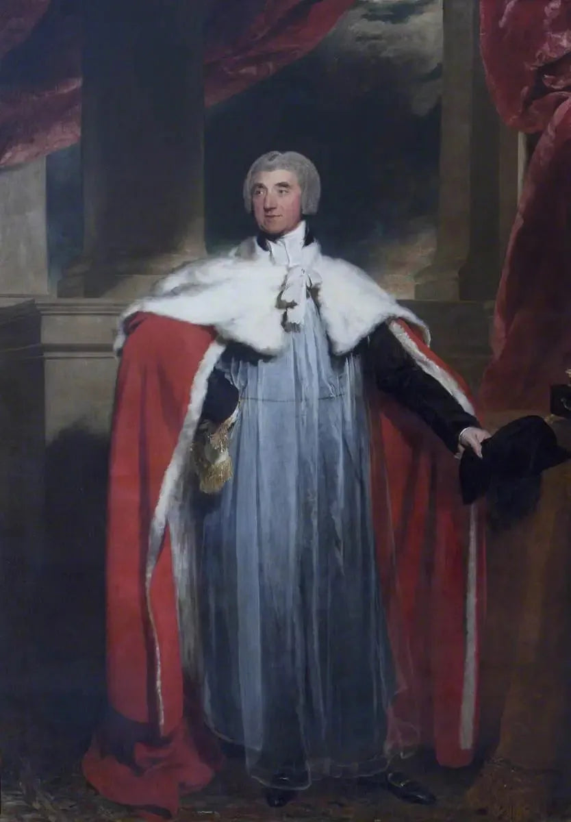 Edward Venables Vernon Harcourt (1757-1847) como arcebispo de York - Thomas Lawrence