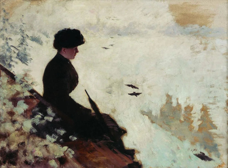 Efeito de Neve - Giuseppe De Nittis