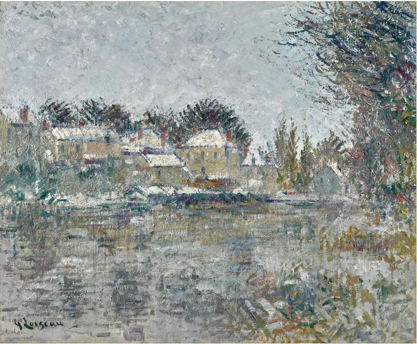 Efeito de Neve - Gustave Loiseau