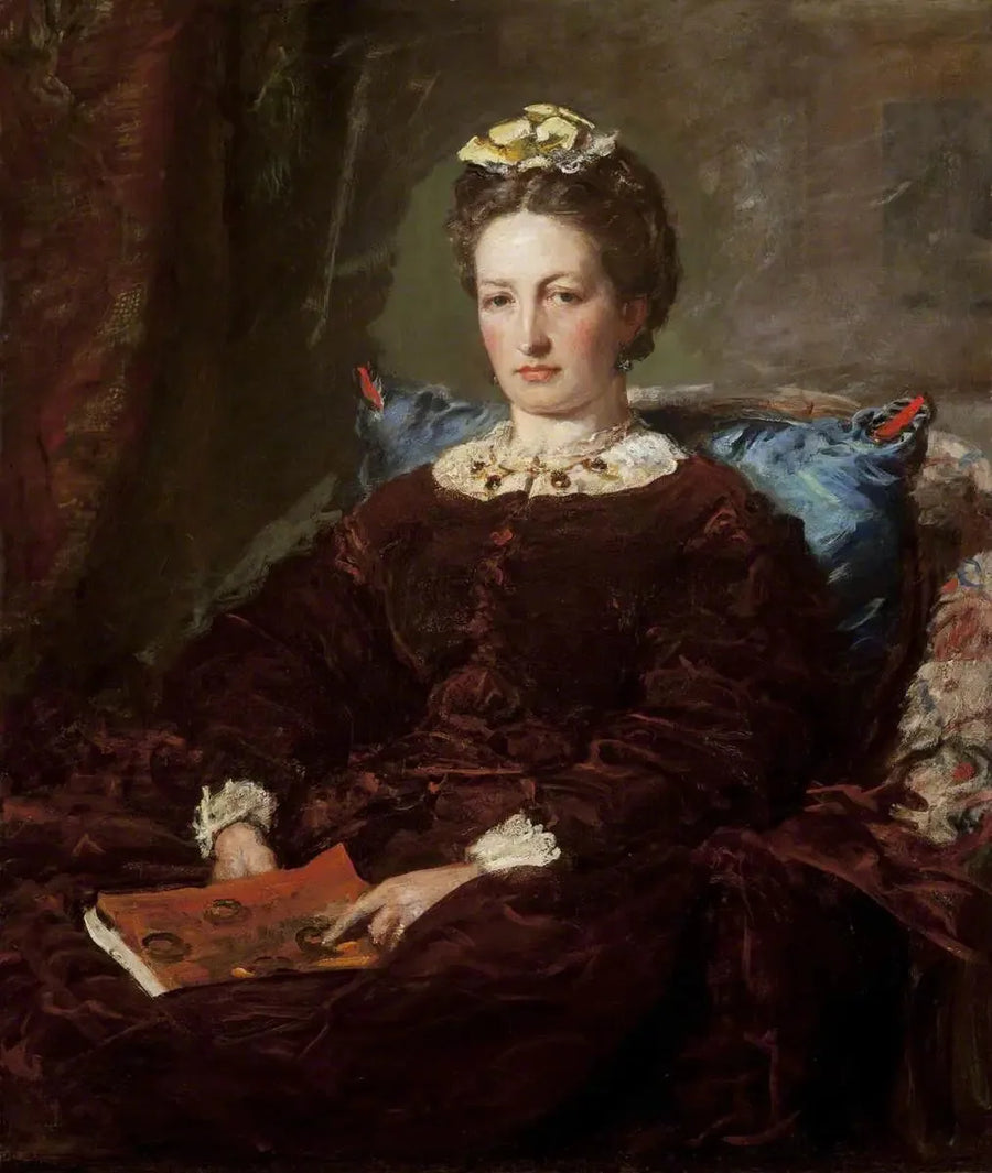 Effie Millais, nascida Gray (1828-1897) - John Everett Millais
