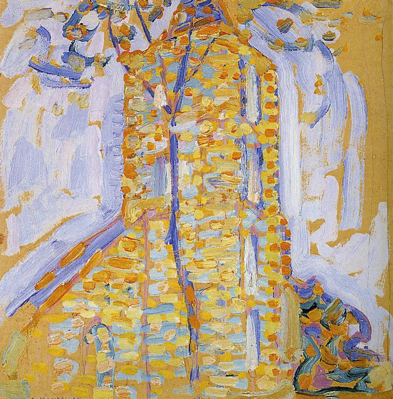 Igreja em Domburg - Piet Mondrian