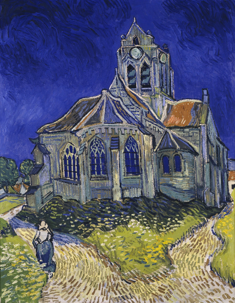 A Igreja de Auvers-sur-Oise - Vincent van Gogh