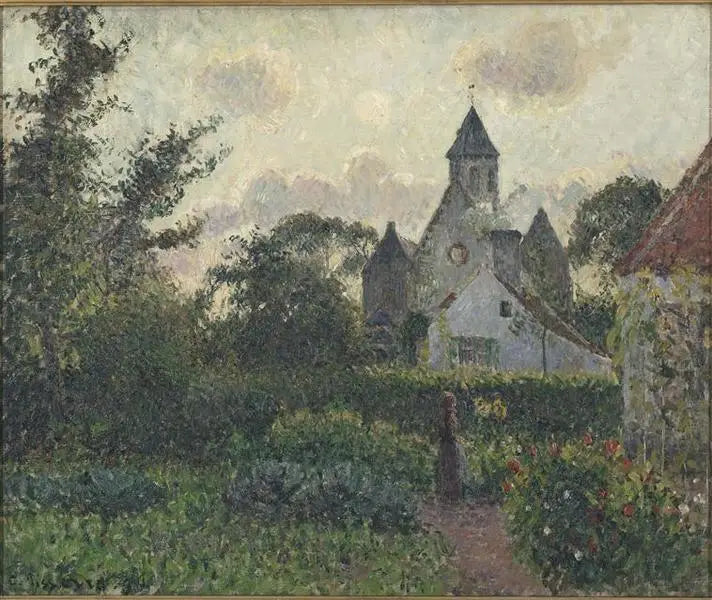 Igreja de Knocke - Camille Pissarro