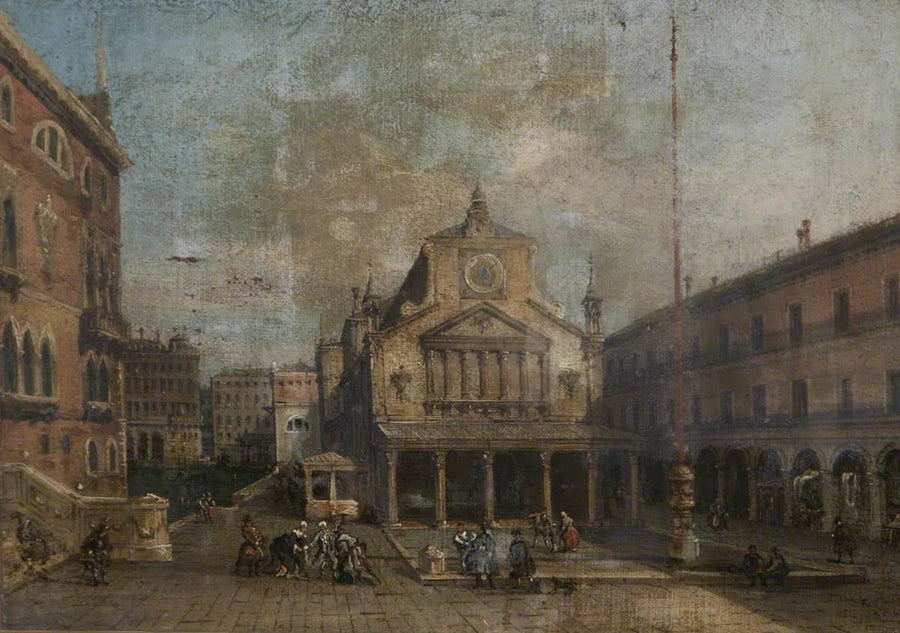 Igreja de San Giacometto, Veneza - Francesco Guardi
