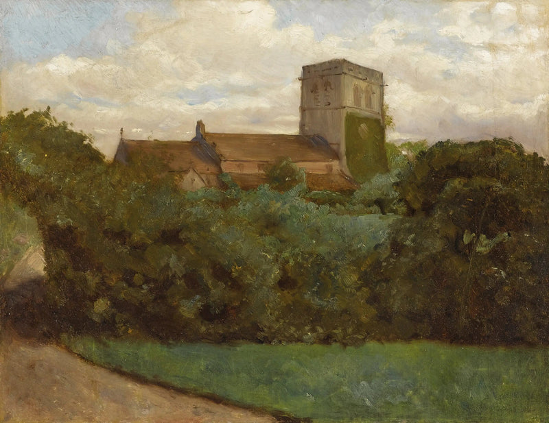 Igreja de Tottenham, Londres, 1869 - Albert Bierstadt