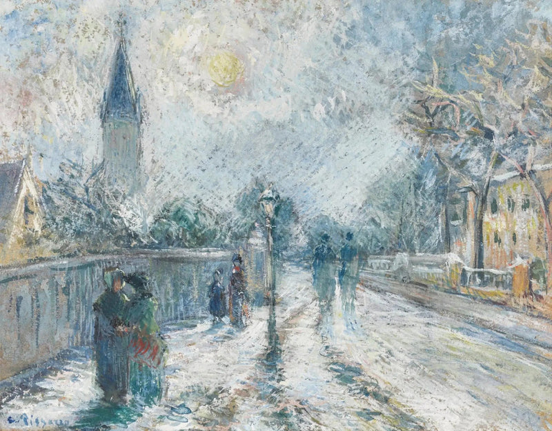 Igreja de Todos os Santos - Camille Pissarro