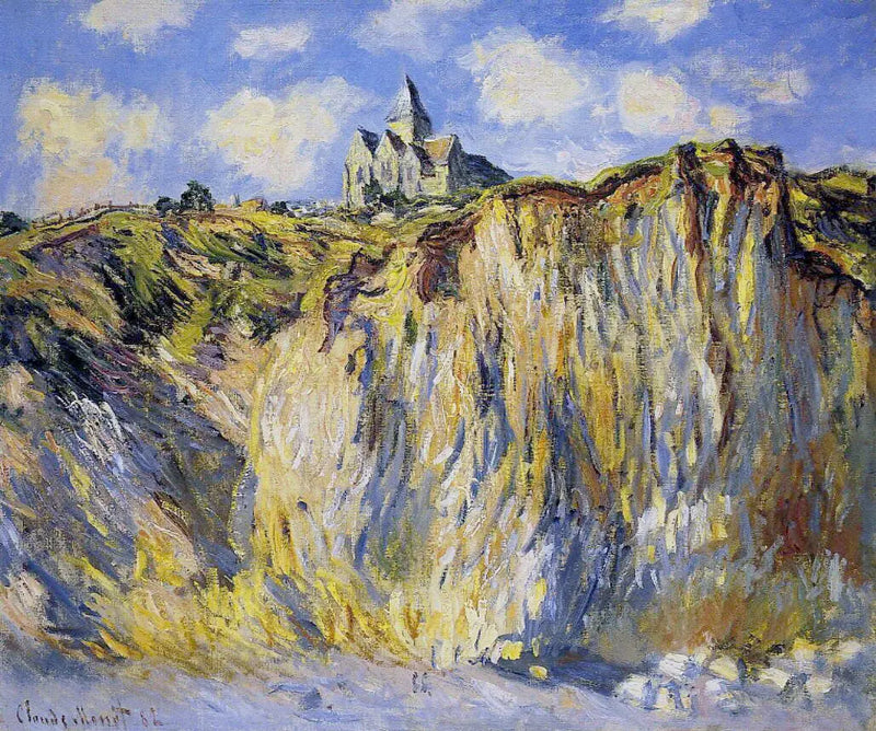 Igreja de Varengeville, efeito da manhã - Claude Monet