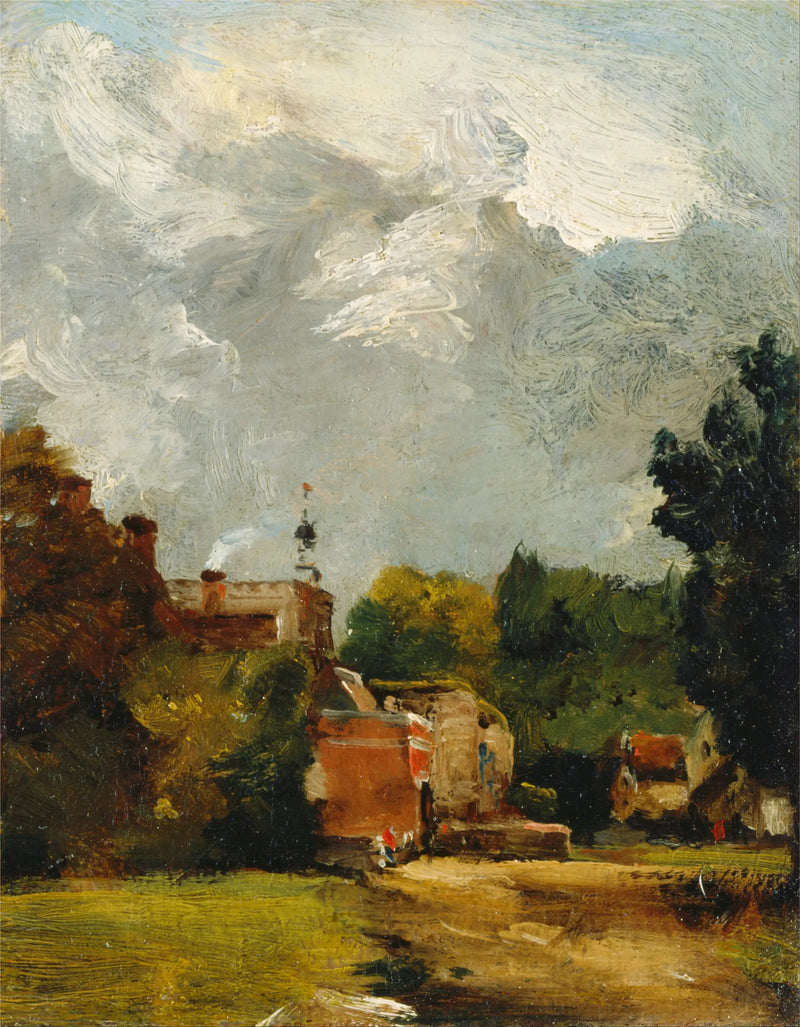 Igreja de East Bergholt - John Constable