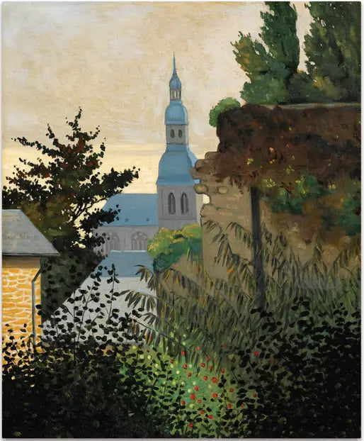 Igreja de Saint-Sauveur em Dinan - Félix Vallotton
