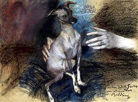Elegante ao Cão - Giovanni Boldini