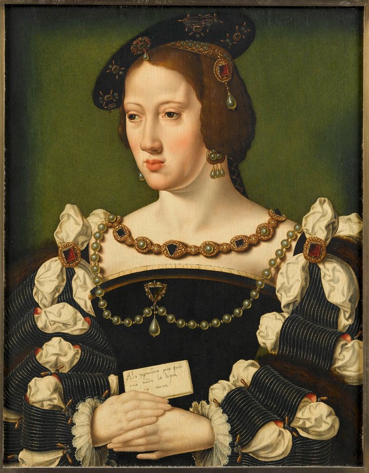 Éléonore d'Autriche (1498-1558), rainha da França - Joos van Cleve