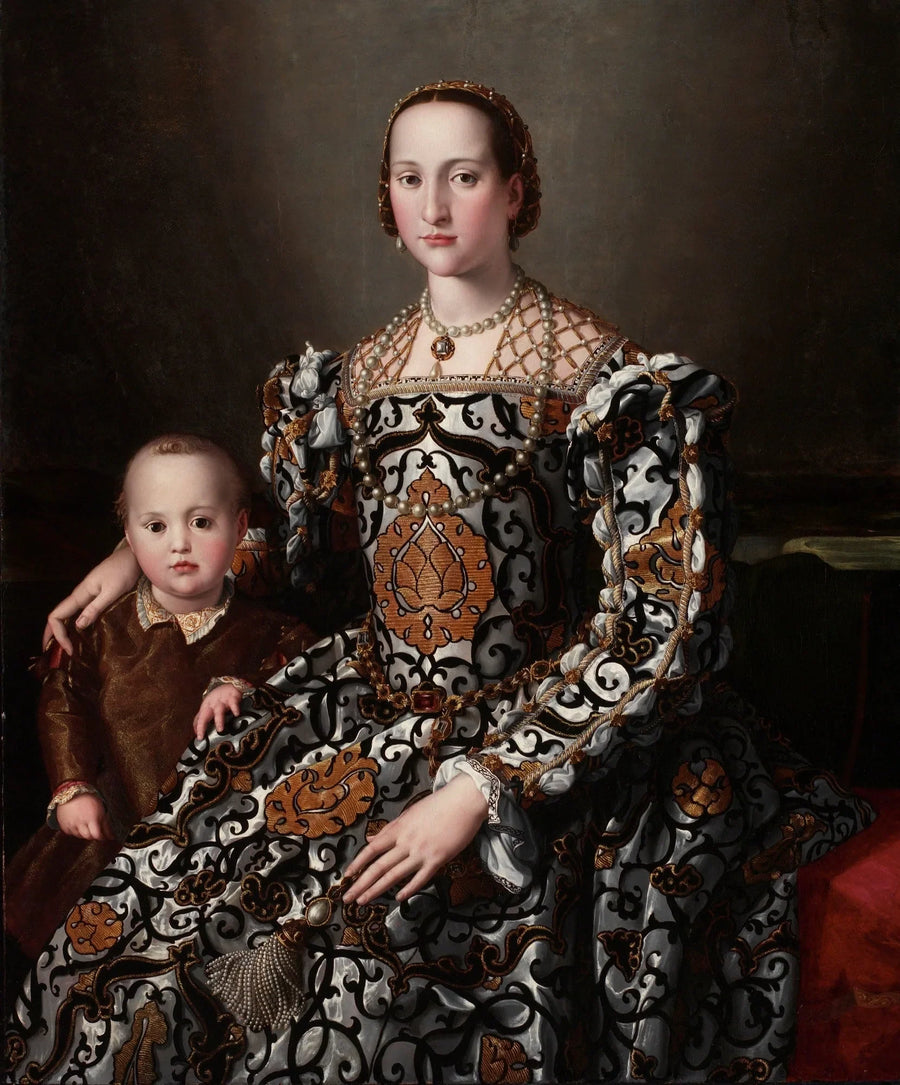 Éléonore de Tolède e seu filho - Bronzino