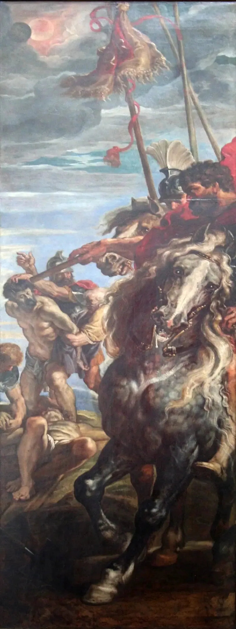 Elevação da Cruz (painel da direita) - Peter Paul Rubens