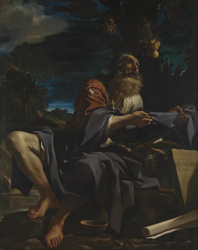 Élie alimentado pelos corvos - Guercino