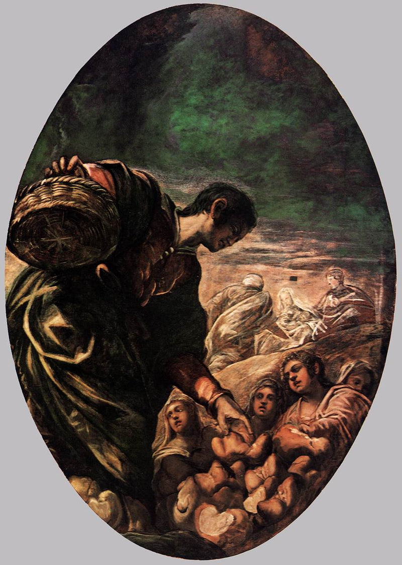 Élisée multiplicando as dores - Jacopo Tintoretto