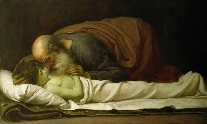 Élisée ressuscita o filho da sunamita - Frederic Leighton