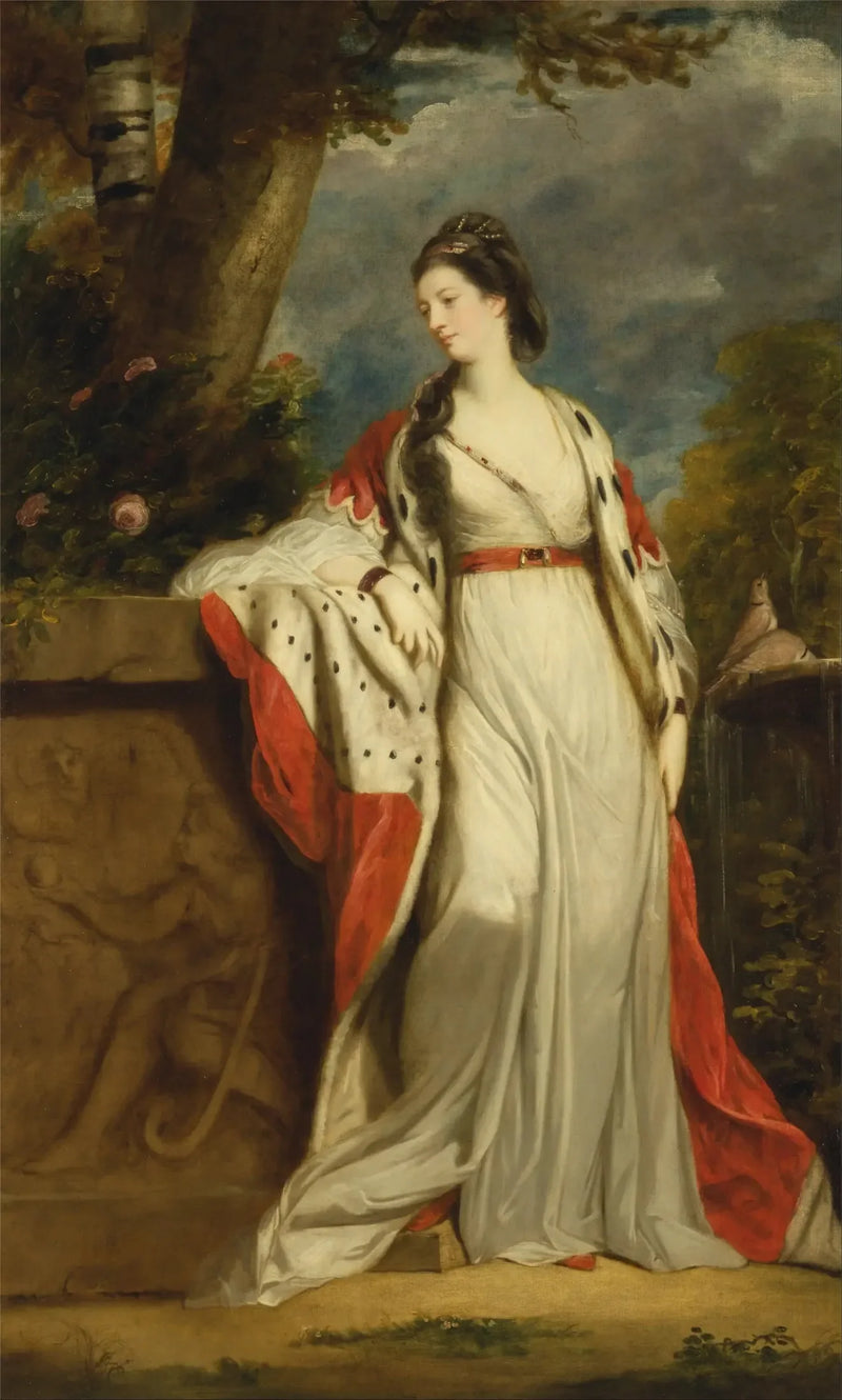 Elizabeth (née Gunning), baronesa Hamilton de Hameldon e duquesa de Argyll - Joshua Reynolds
