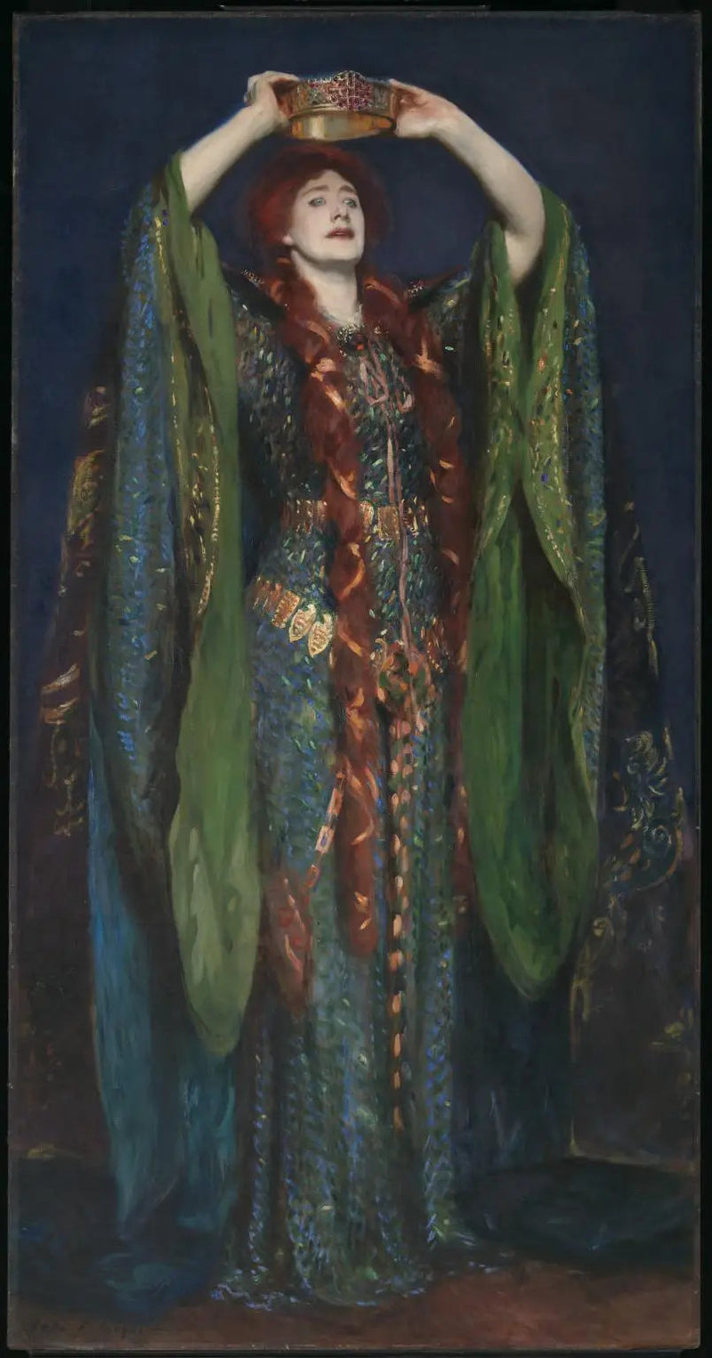 Ellen Terry e Lady Macbeth - John Singer Sargent