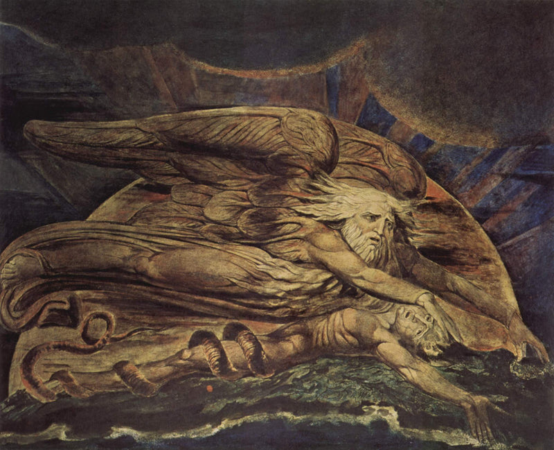 Elohim criando Adão - William Blake