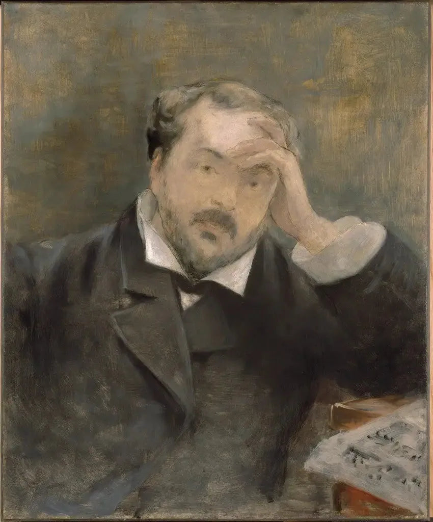 Emmanuel Chabrier - Édouard Manet image 1 reproduction artisanale de tableau