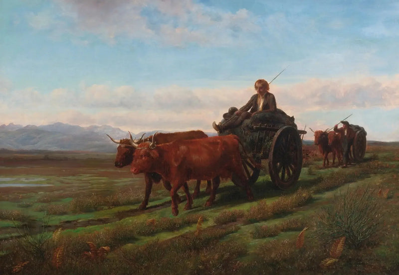 Indo ao mercado - Rosa Bonheur