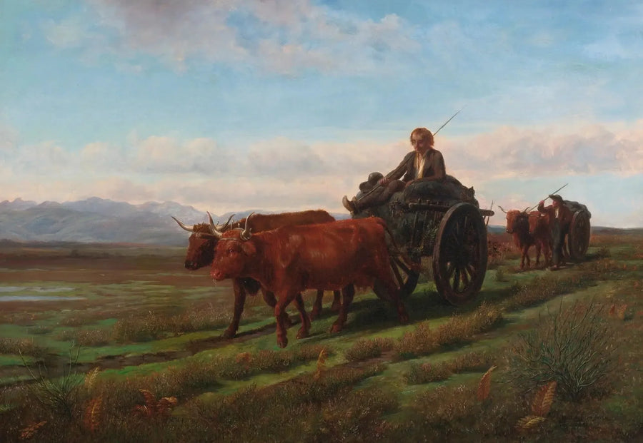 Indo ao mercado - Rosa Bonheur