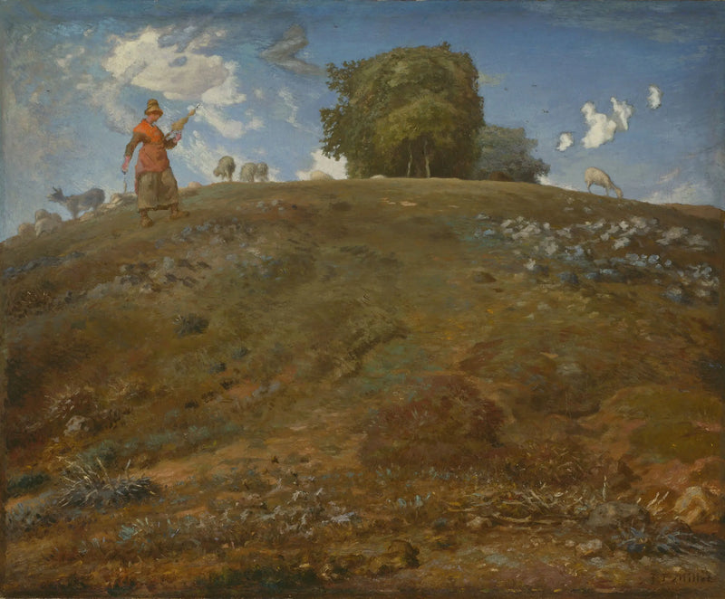 Na Auvergne - Jean-François Millet