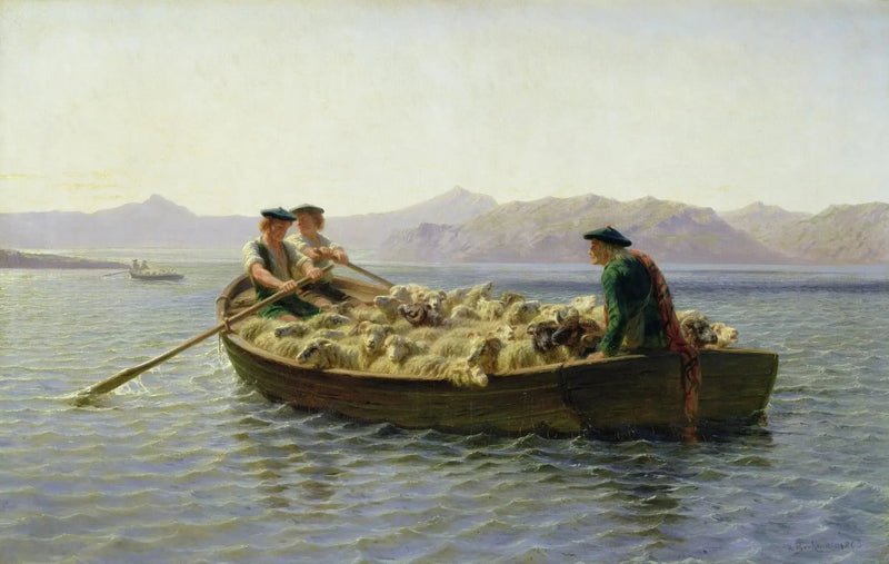 Em Barco - Rosa Bonheur