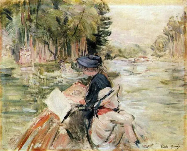 De barco - Berthe Morisot