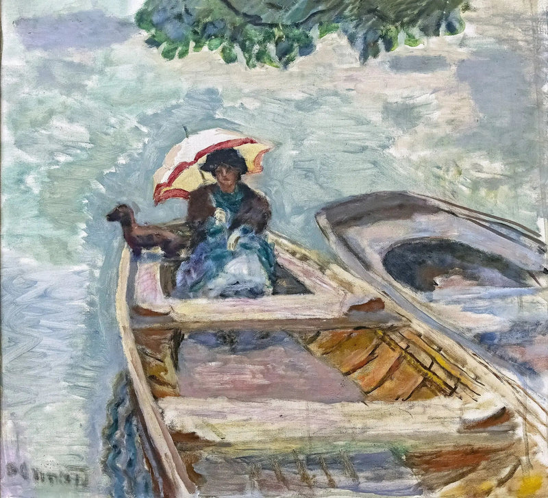 De barco - Pierre Bonnard